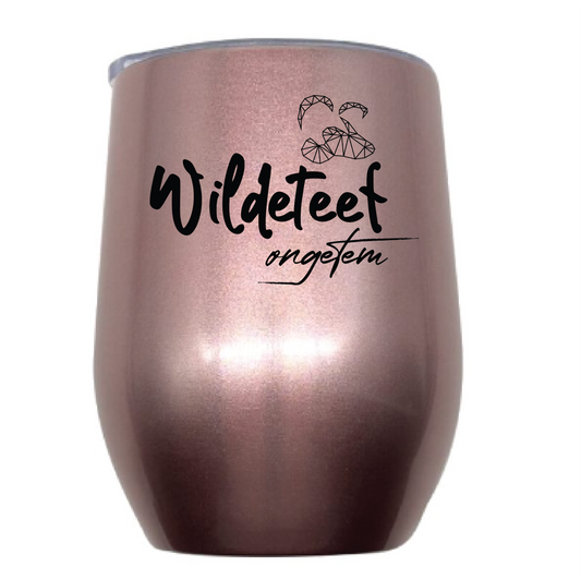 Wyn Koppie - Wildeteef logo rosegold